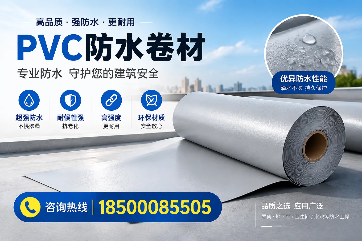 怒江地区pvc防水卷材的市场现状与发展趋势