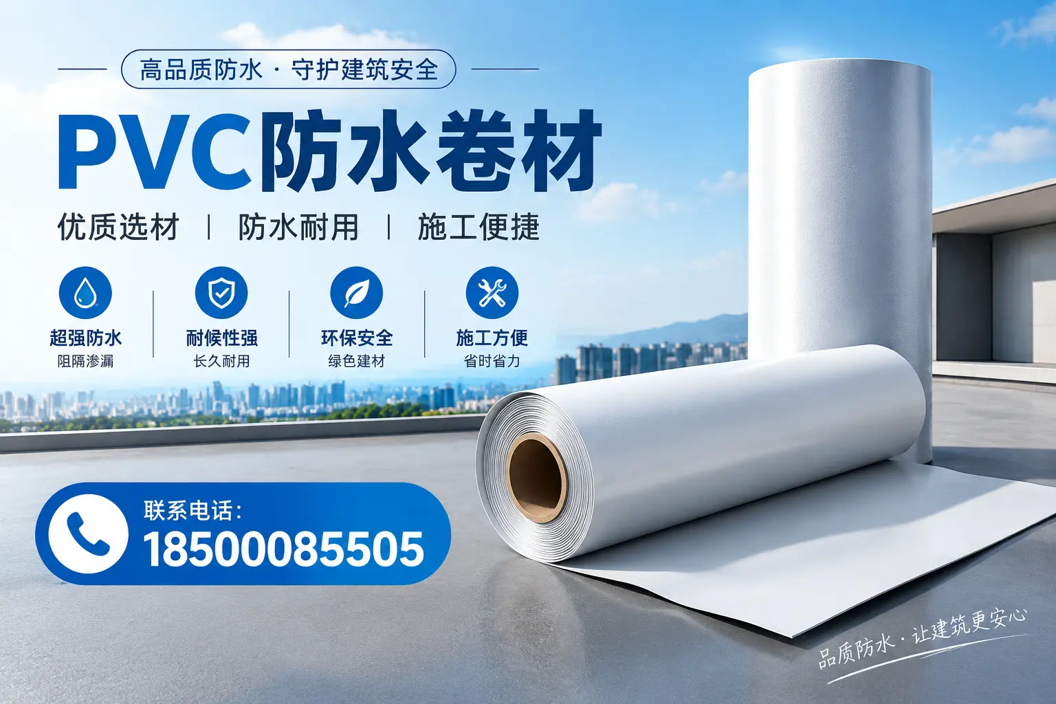 如何评估PVC防水卷材的性价比?怒江消费者必读